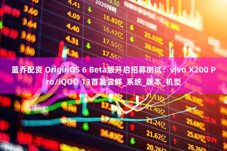 蓝乔配资 OriginOS 6 Beta版开启招募测试：vivo X200 Pro/iQOO 13首发尝鲜_系统_版本_机型